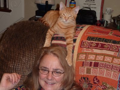 Nipper Gives Kathy Head Massage