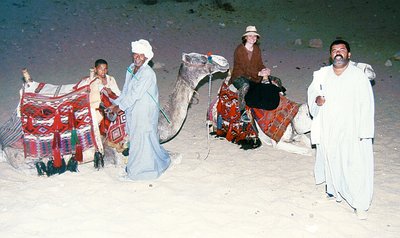 Kathy And Camel Drivers
