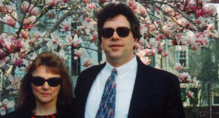 Shane and Kathy with magnolia